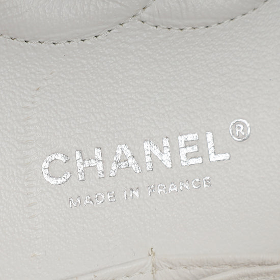 Chanel Bicolor CC Classic Double Flap Tweed Medium Bag-Chanel-THE CLOSET