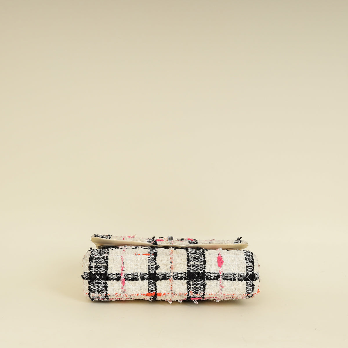 Chanel Bicolor CC Classic Double Flap Tweed Medium Bag-Chanel-THE CLOSET