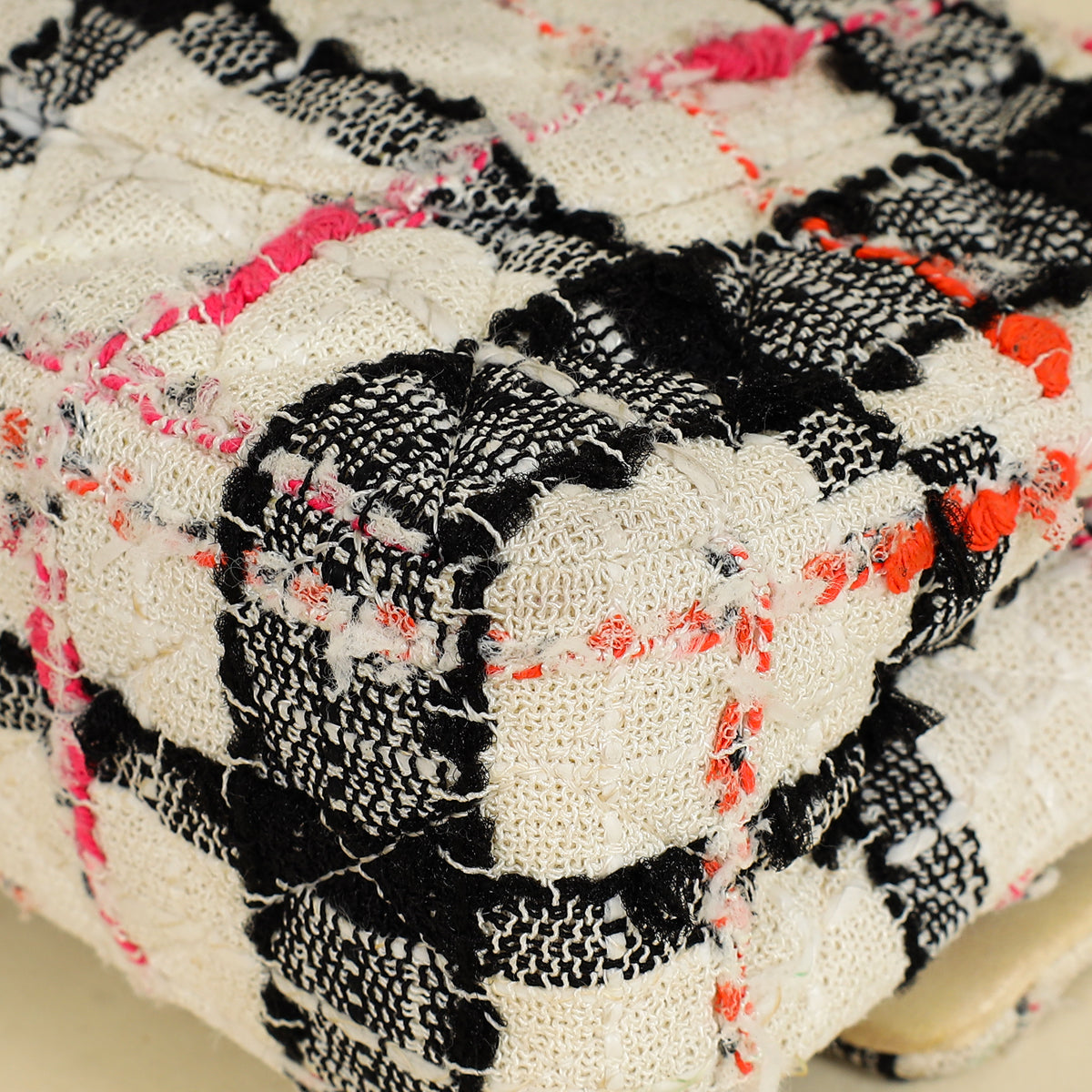 Chanel Bicolor CC Classic Double Flap Tweed Medium Bag-Chanel-THE CLOSET