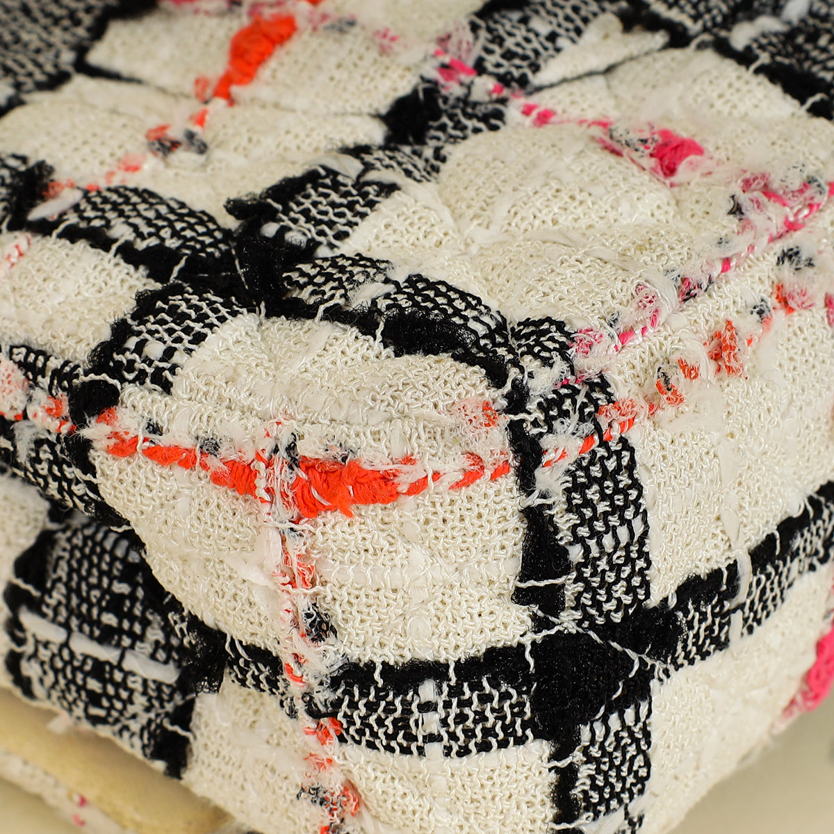 Chanel Bicolor CC Classic Double Flap Tweed Medium Bag-Chanel-THE CLOSET