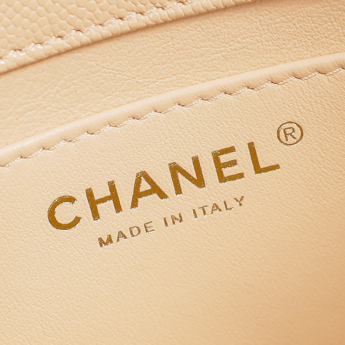 Chanel Light Peach CC Carry Me Top Handle Flap Bag