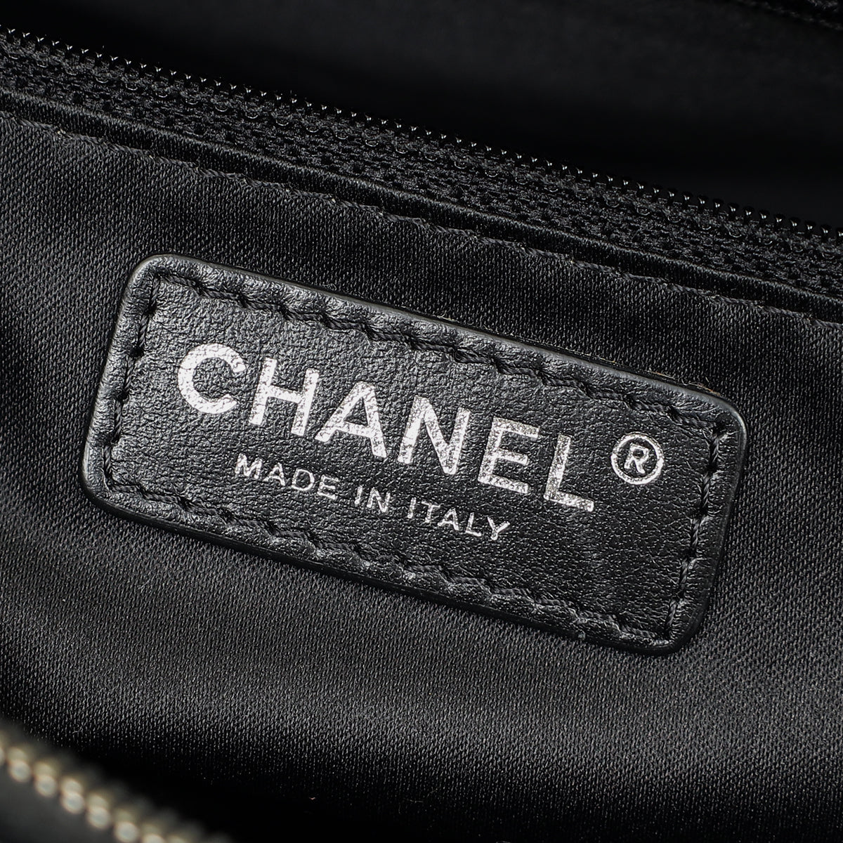 Chanel Black CC GST Tote Medium Bag