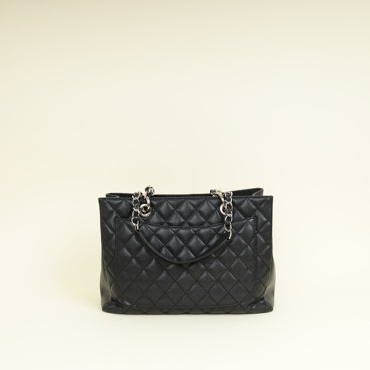 Chanel Black CC GST Tote Medium Bag