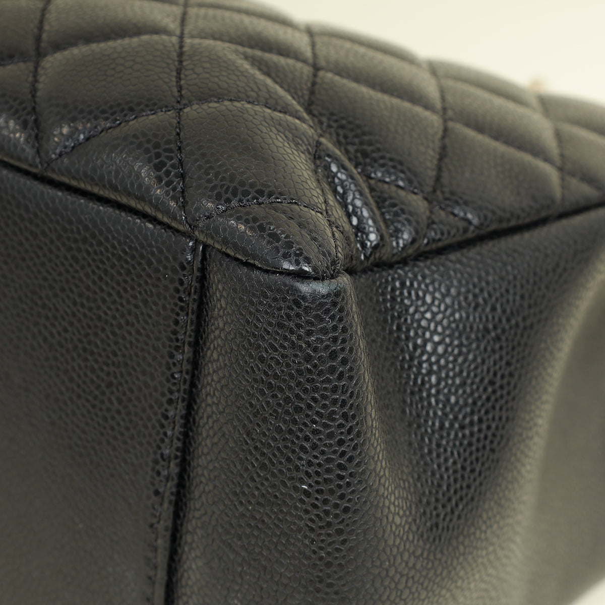 Chanel Black CC GST Tote Medium Bag