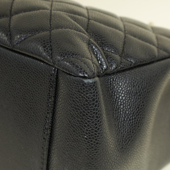 Chanel Black CC GST Tote Medium Bag