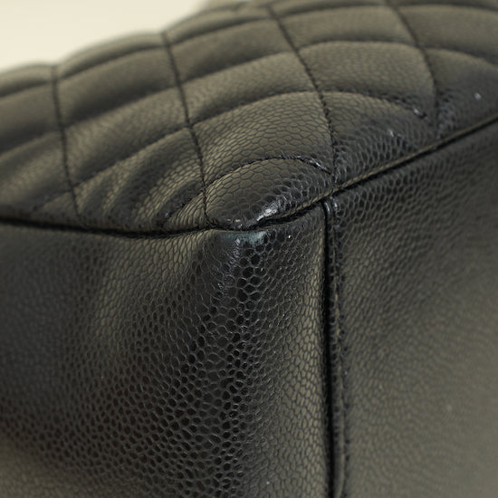 Chanel Black CC GST Tote Medium Bag