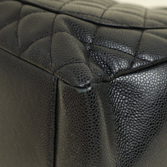 Chanel Black CC GST Tote Medium Bag