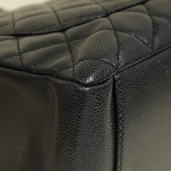 Chanel Black CC GST Tote Medium Bag