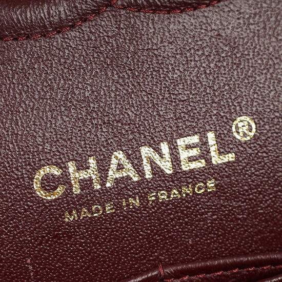 Chanel Black CC 11.12 Classic Double Flap Medium Bag