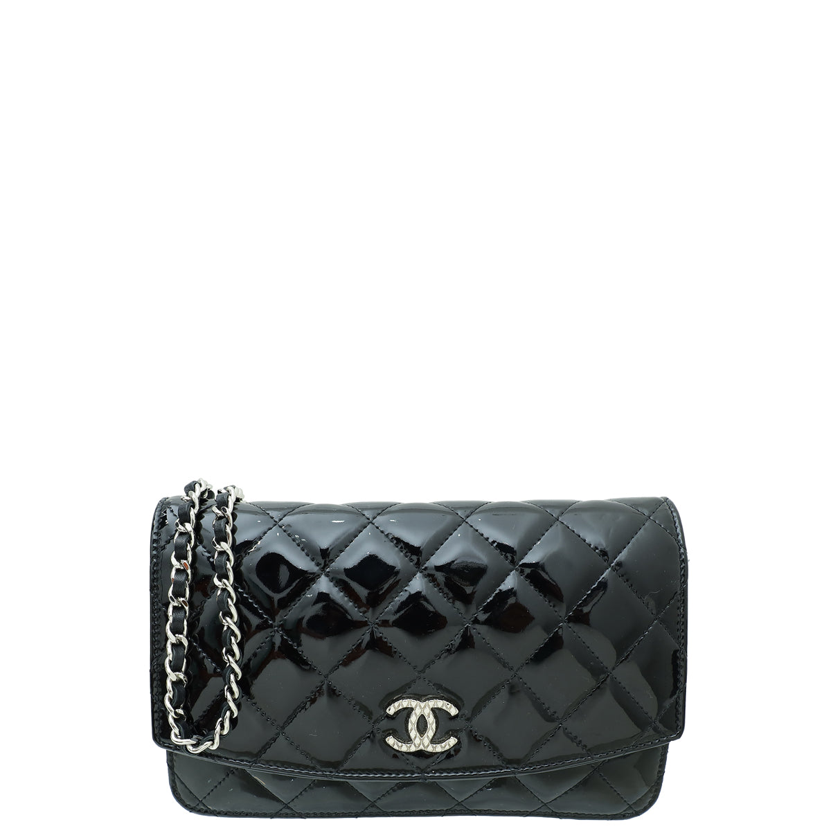 Chanel Black CC Wallet On Chain-Chanel-THE CLOSET