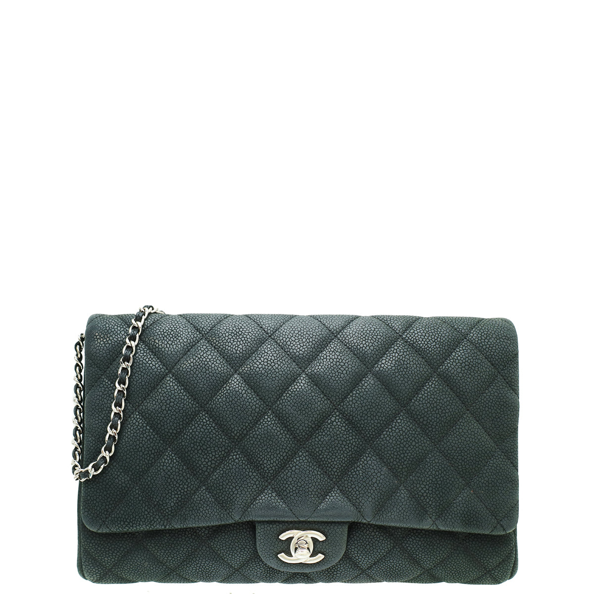 Chanel Black Classic Clutch Bag-Chanel-THE CLOSET