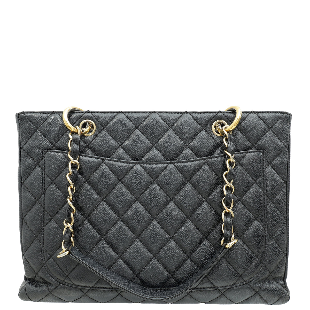 Chanel Black CC GST Medium Tote Bag-Chanel-THE CLOSET