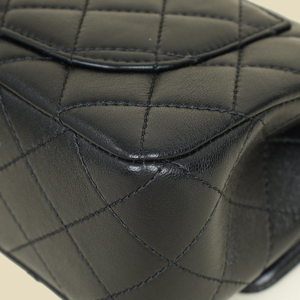 Chanel Black CC Crush Mini Rectangular Flap Bag