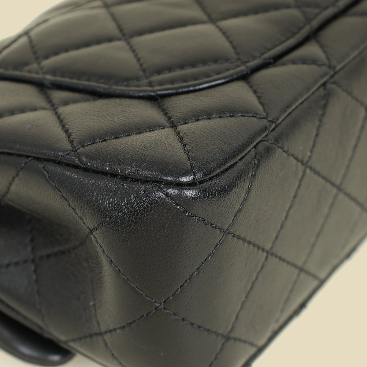 Chanel Black CC Crush Mini Rectangular Flap Bag