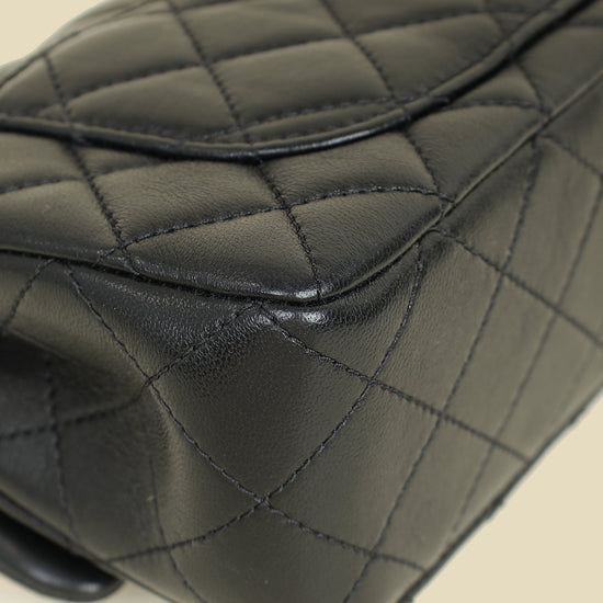 Chanel Black CC Crush Mini Rectangular Flap Bag