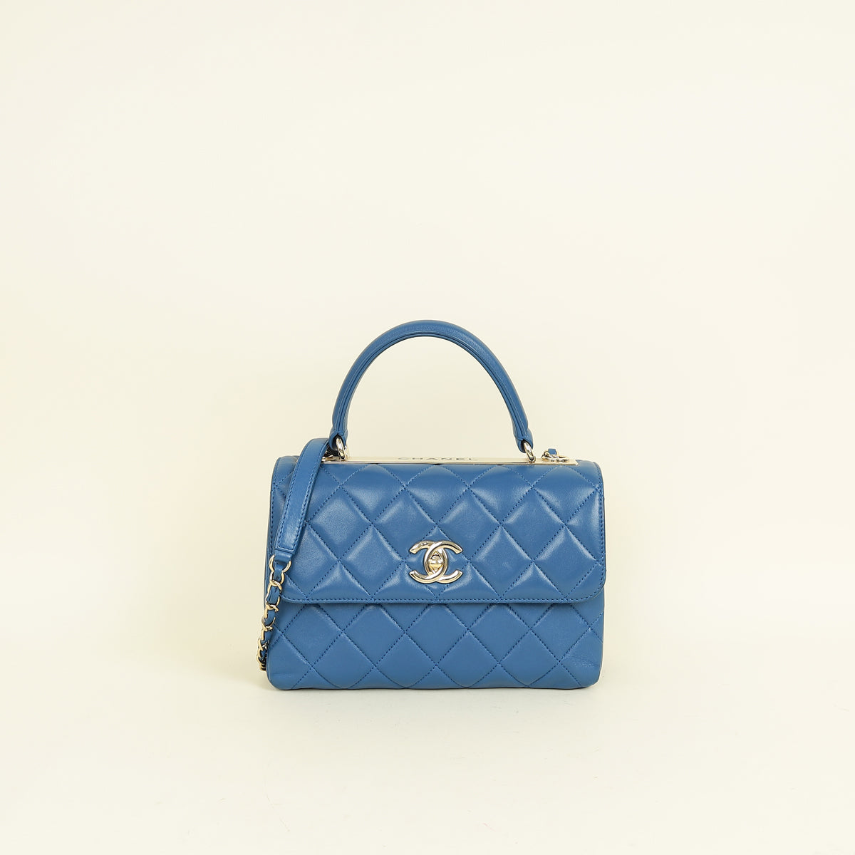 Chanel Blue CC Trendy Flap Small Bag