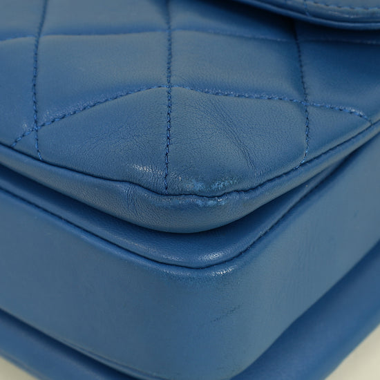 Chanel Blue CC Trendy Flap Small Bag