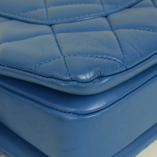 Chanel Blue CC Trendy Flap Small Bag