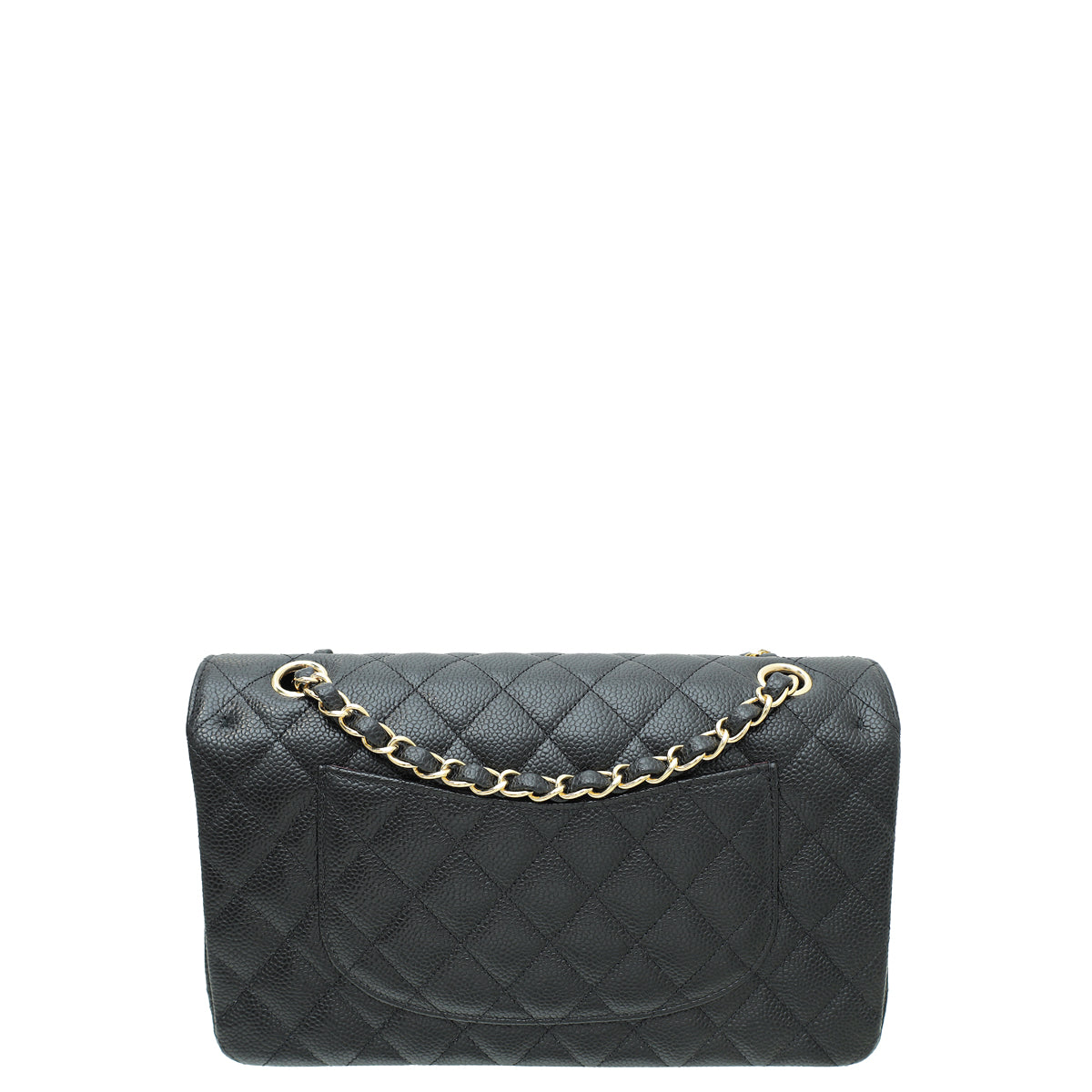 Chanel Black CC Classic Double Flap Medium Bag-Chanel-THE CLOSET