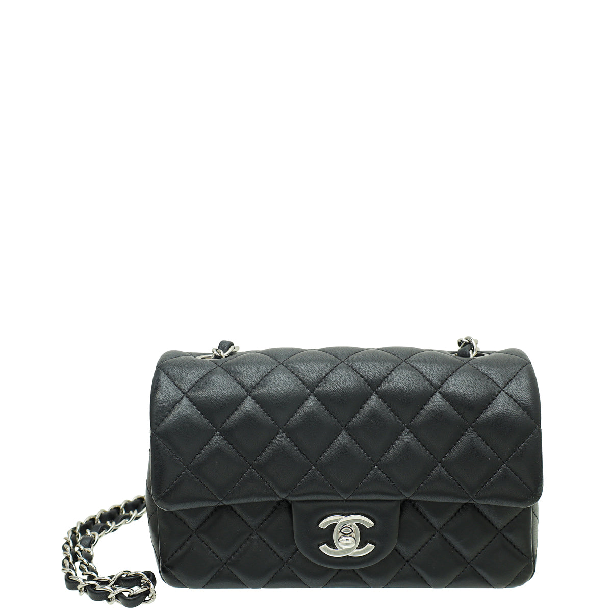 Chanel Black CC Mini Rectangular Flap Bag-Chanel-THE CLOSET
