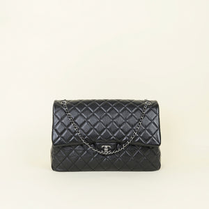 Chanel Black Small XXL Travel Flap Bag