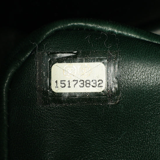 Chanel Forest Green Crocodile 2.55 Reissue Double Flap 227 Bag-Chanel-THE CLOSET