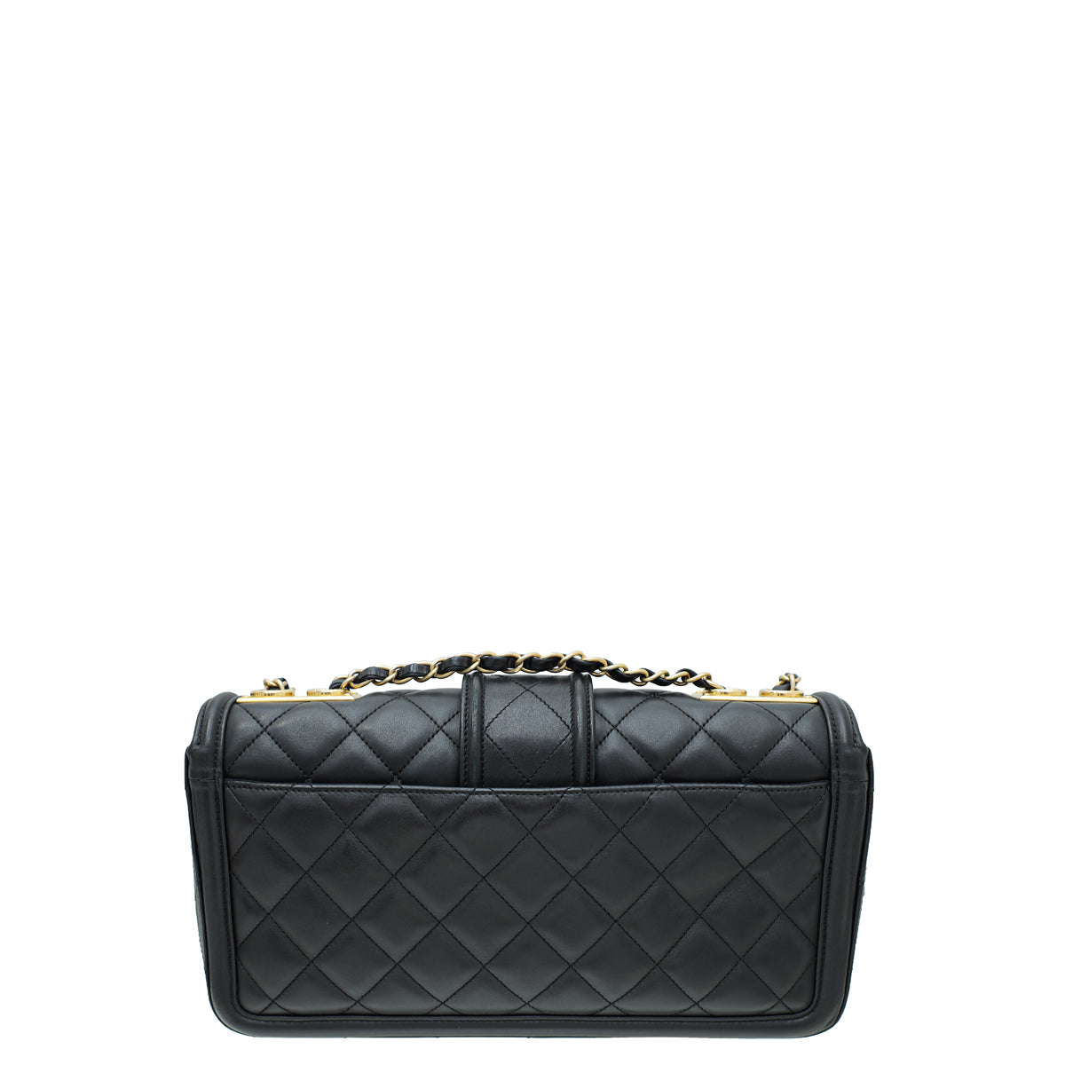 Chanel Black CC Elegant Flap Jumbo Bag-Chanel-THE CLOSET