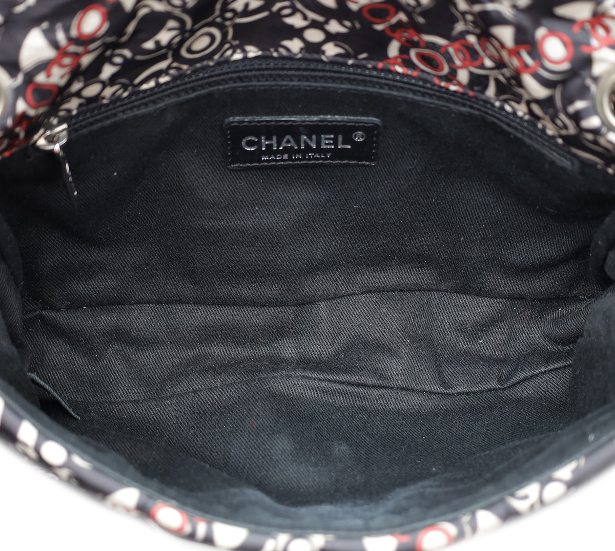Chanel Black Multicolor Optic Coco Flap Medium Bag