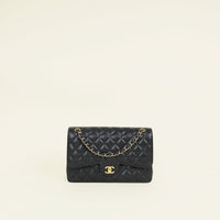 Chanel Black Classic Double Flap Jumbo Bag