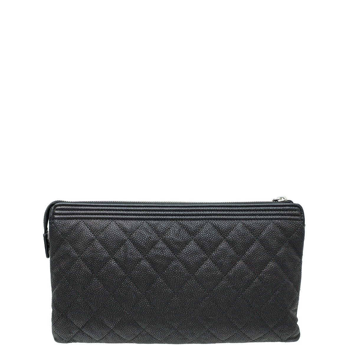 Chanel Black Le Boy Zip Clutch-Chanel-THE CLOSET