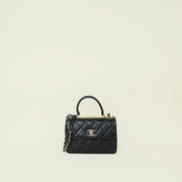 Chanel Black CC Trendy Small Flap Bag