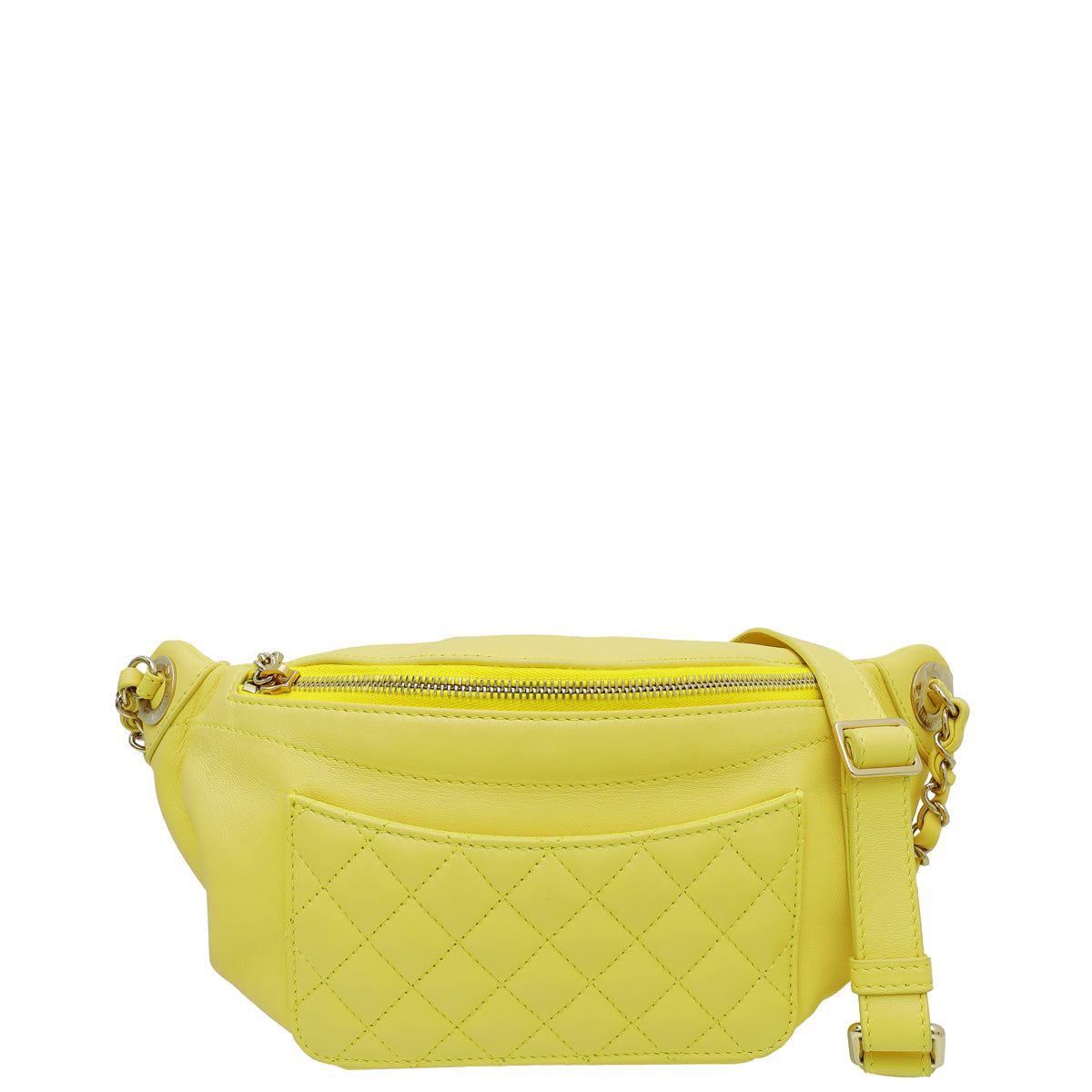 Chanel Yellow Bi Classic Waist Bag-Chanel-THE CLOSET