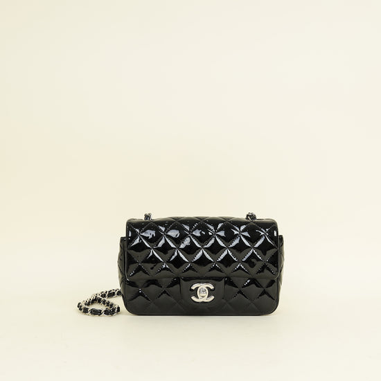 Chanel Black Classic Mini Rectangular Flap Bag
