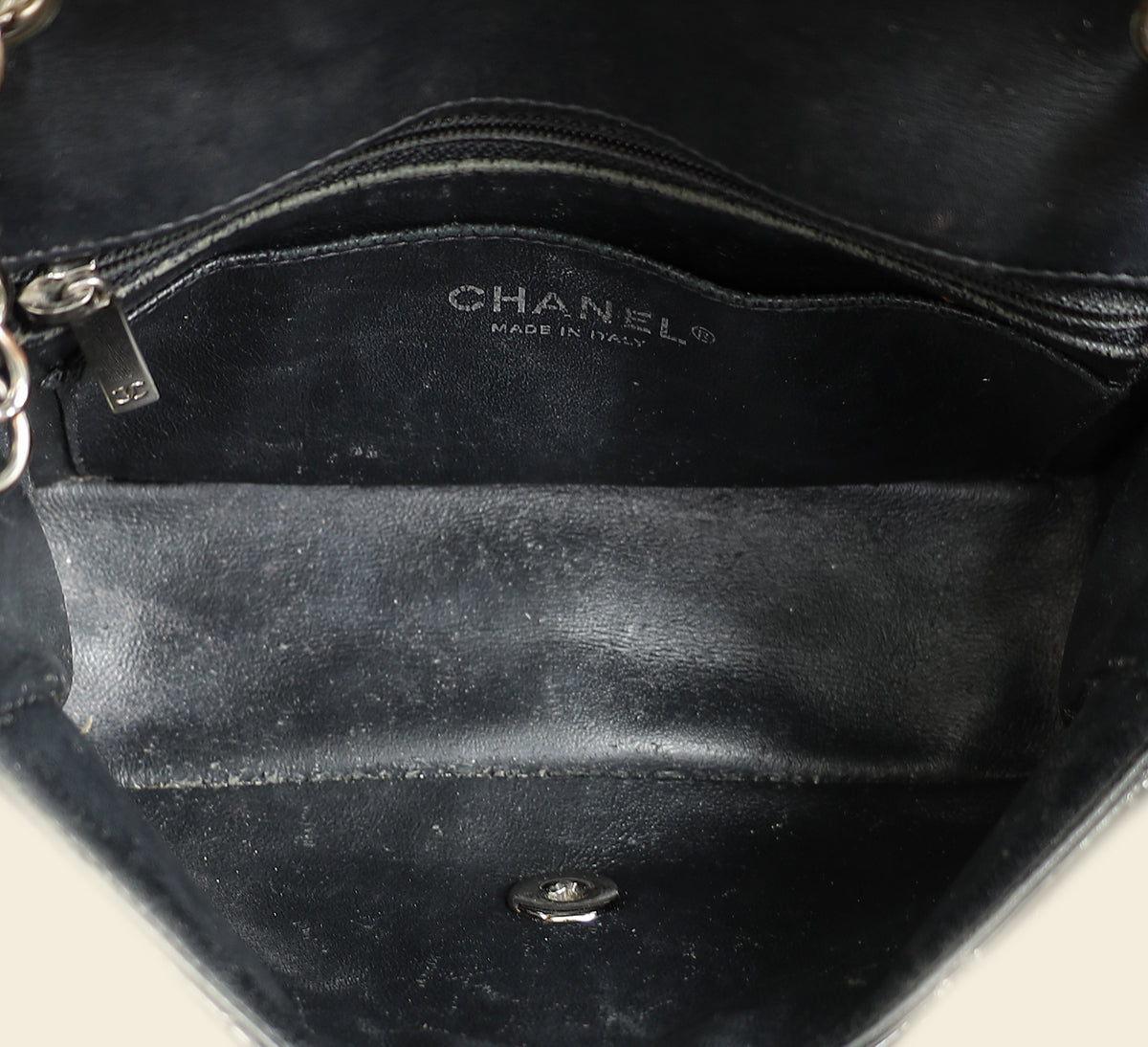 Chanel Black Classic Mini Rectangular Flap Bag