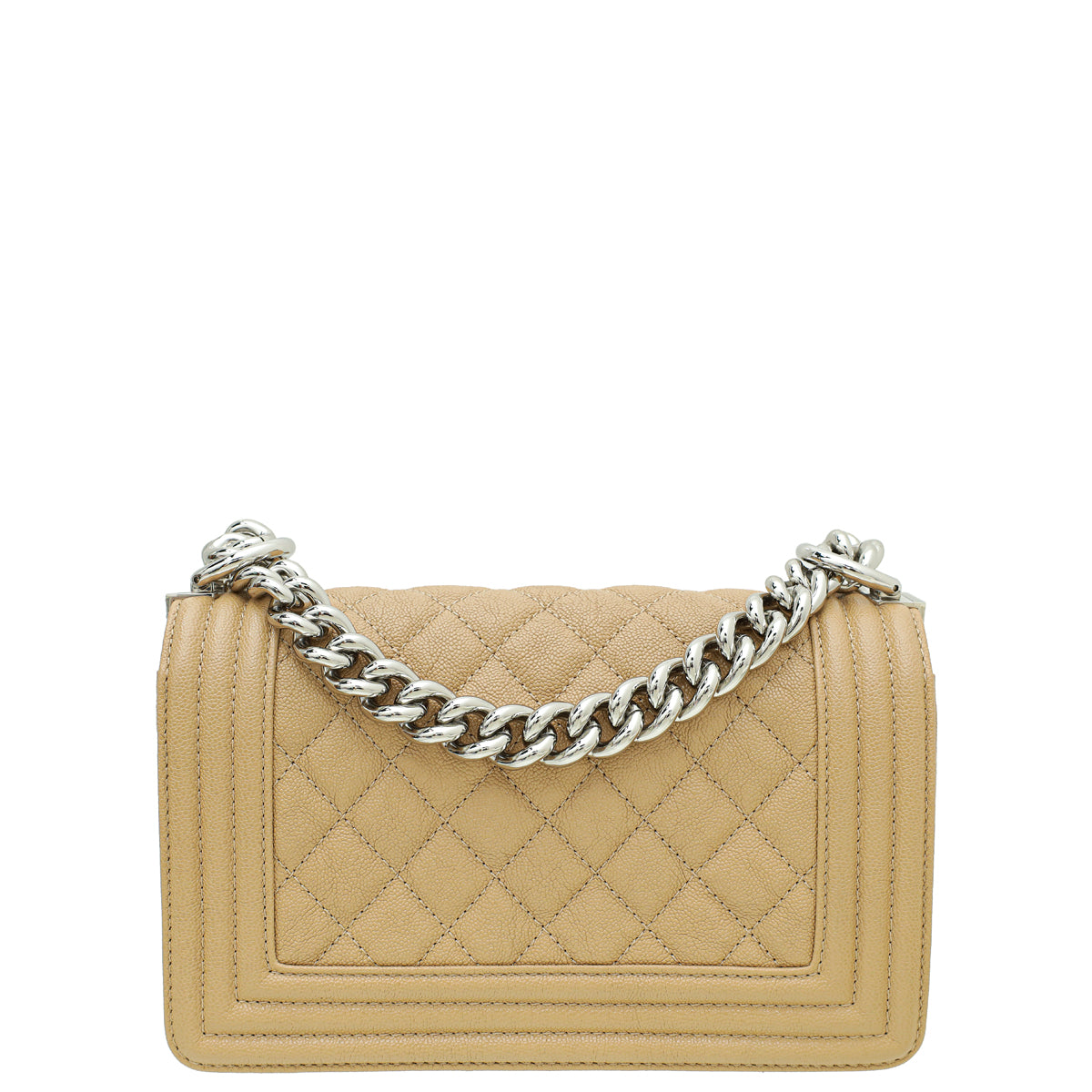 Chanel Beige Le Boy Small Flap Bag-Chanel-THE CLOSET