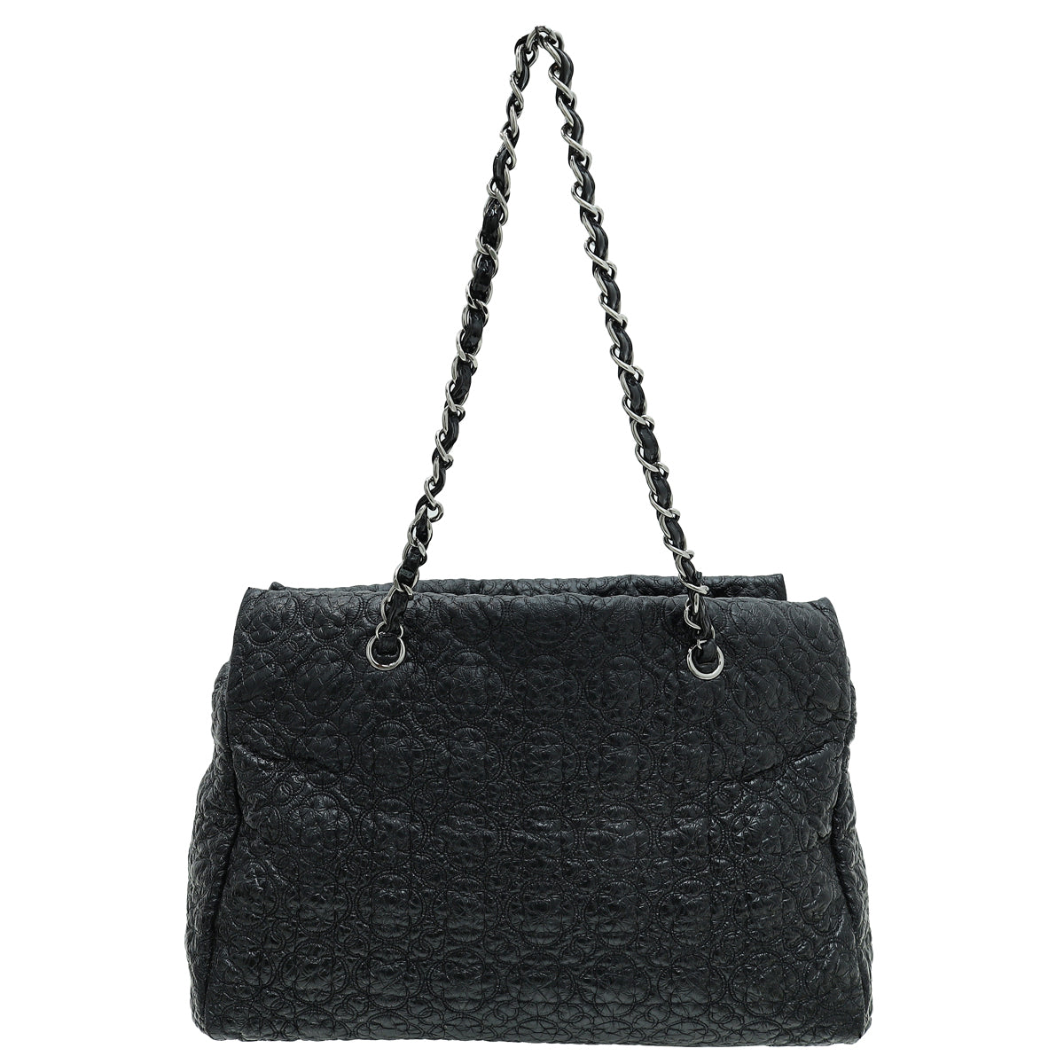 Chanel Black CC Vinyl Rock In Moscow Large Tote Bag-Chanel-THE CLOSET