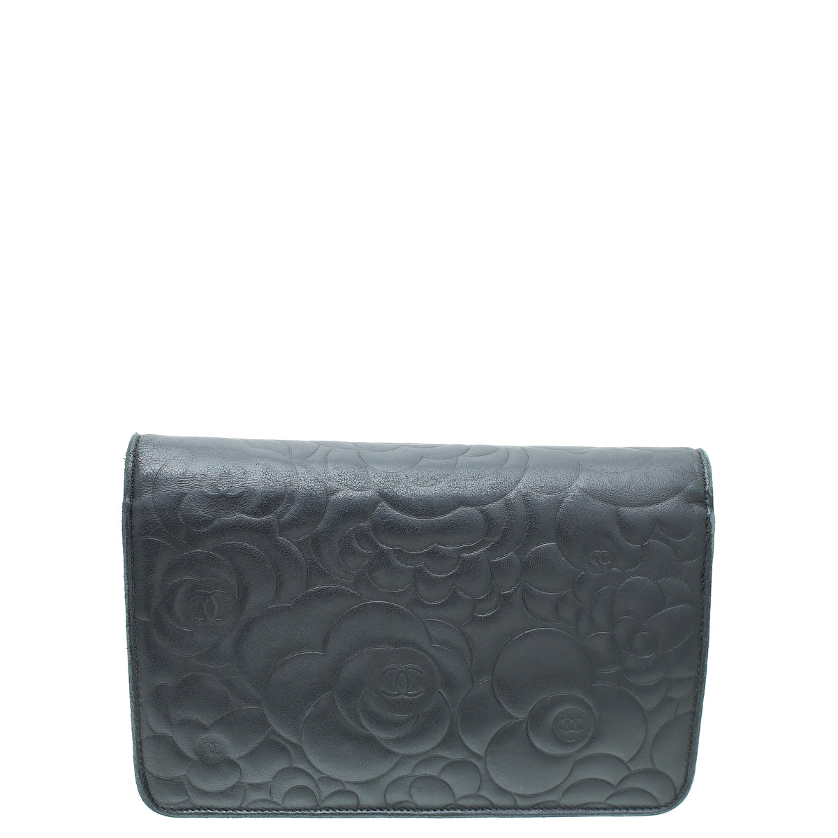 Chanel Black CC Camellia Flower Wallet On Chain-Chanel-THE CLOSET