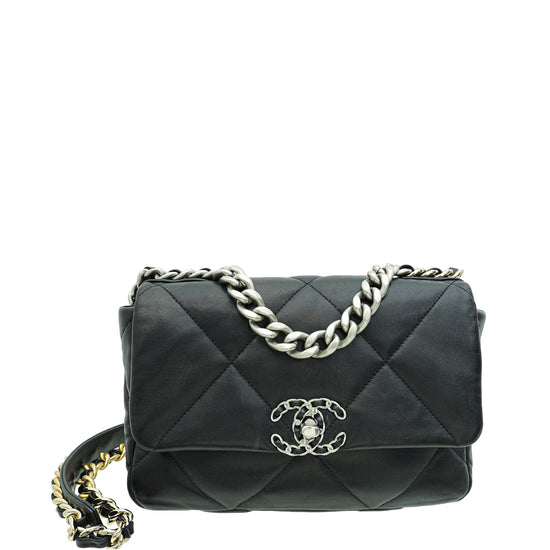 Chanel Black CC 19 Small Bag