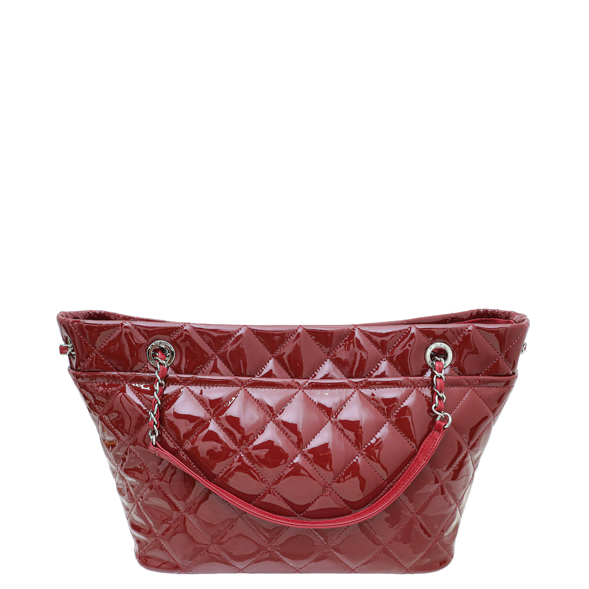 Chanel Red Quilted Timeless CC Tote Bag-Chanel-THE CLOSET