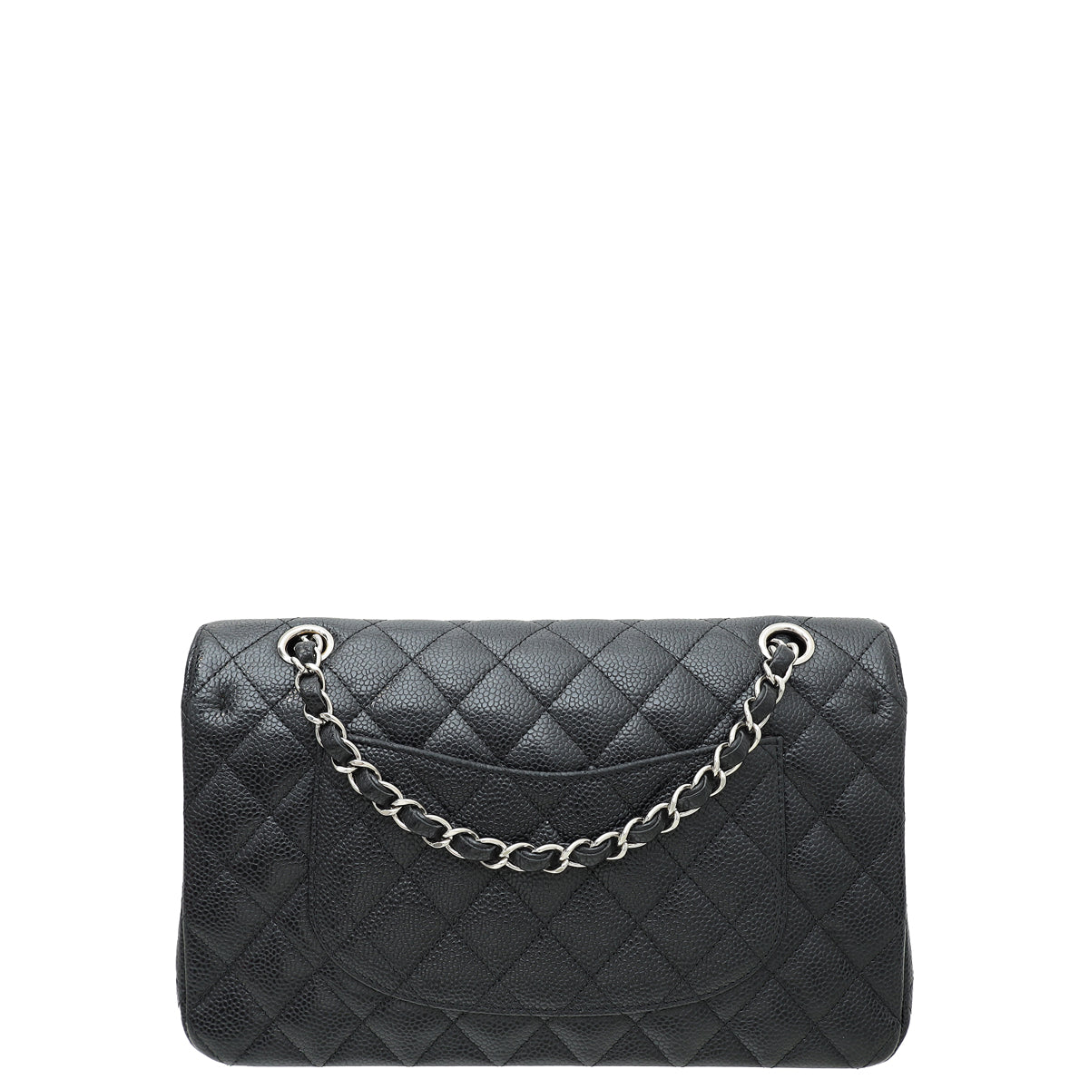 Chanel Black CC Classic Double Flap Medium Bag-Chanel-THE CLOSET