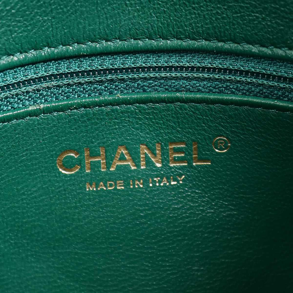 Chanel Dark Green CC Business Affinity Small Flap Bag