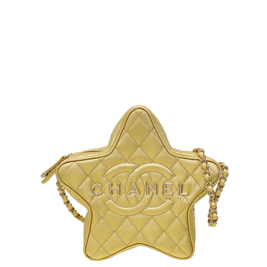 Chanel Logo Walk Of  Fame Star Crossbody Bag