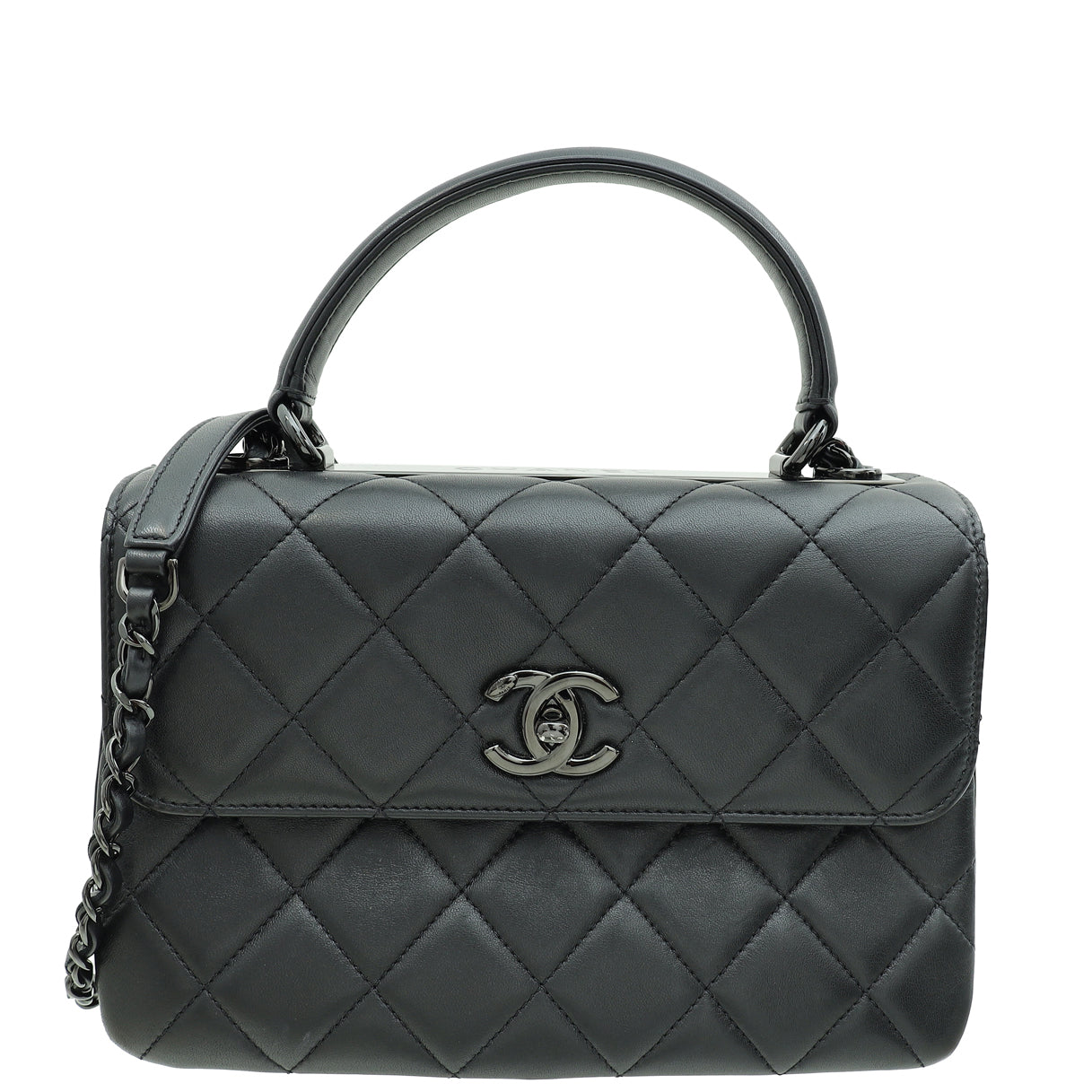 Chanel So Black CC Trendy Small Bag-Chanel-THE CLOSET