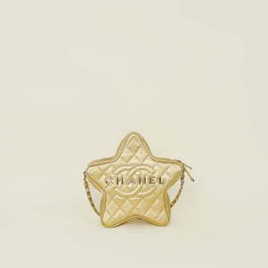 Chanel Metallic Gold Walk of Fame Star Bag