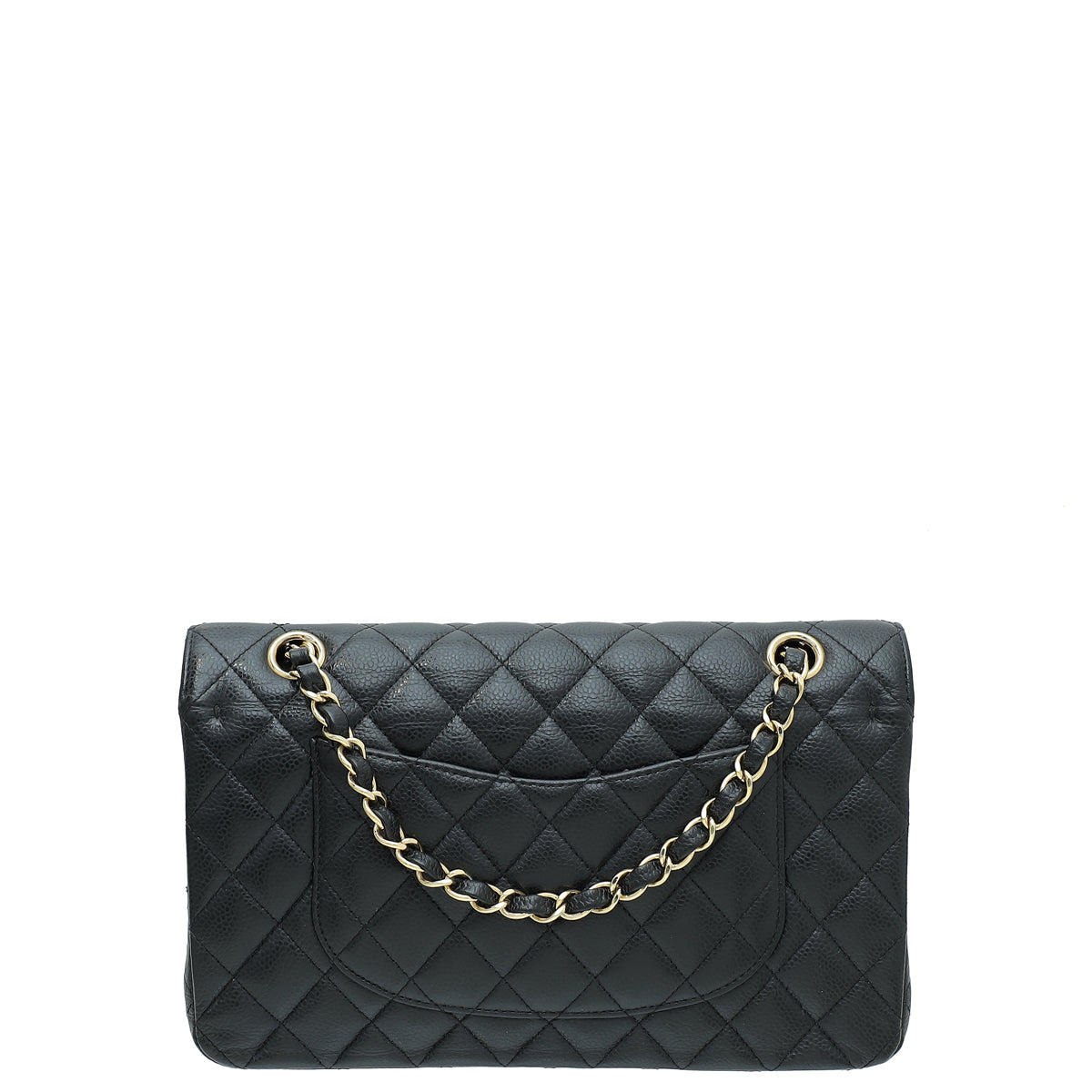 Chanel Black CC Classic Double Flap Medium Bag-Chanel-THE CLOSET