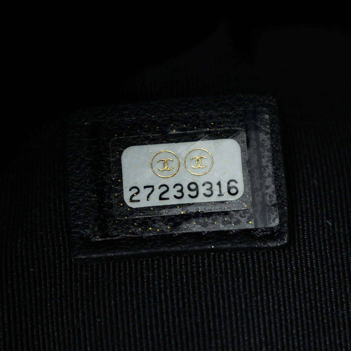 Chanel Black CC Metallic Double Case Adjustable Chain Medium Bag