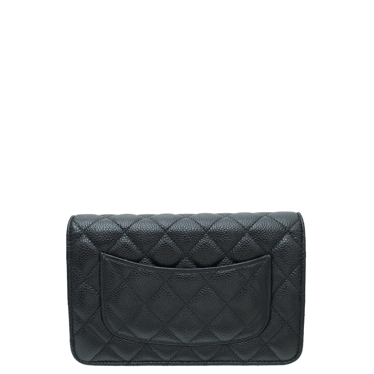 Chanel Black CC Classic Wallet On Chain-Chanel-THE CLOSET
