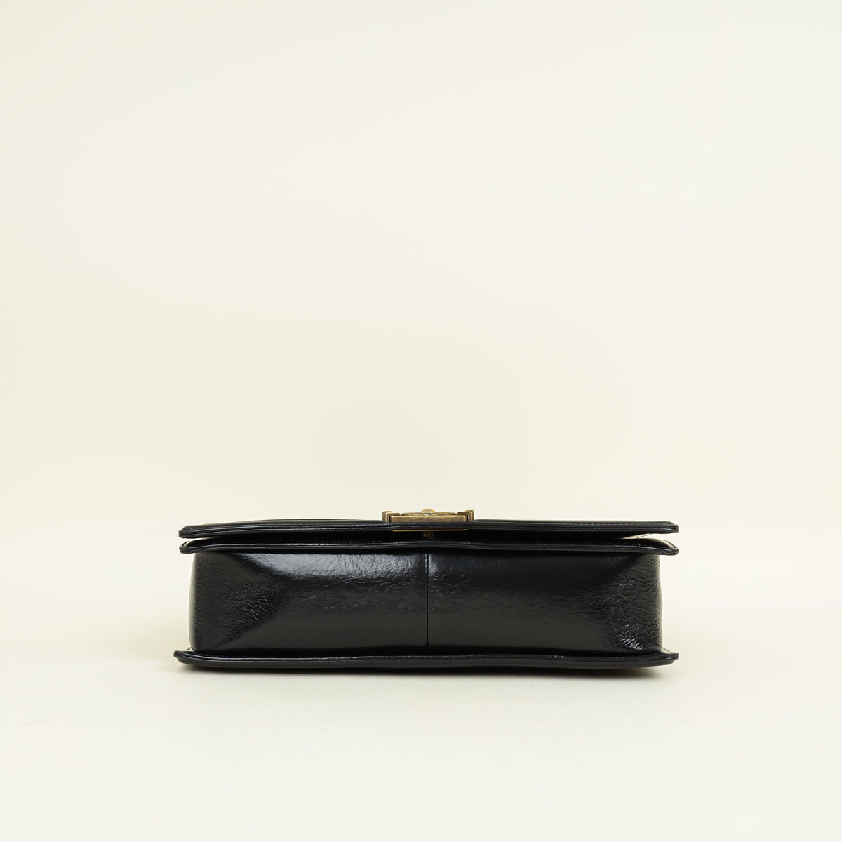 Chanel Black Diamond Quilt Le Boy Flap Large Bag