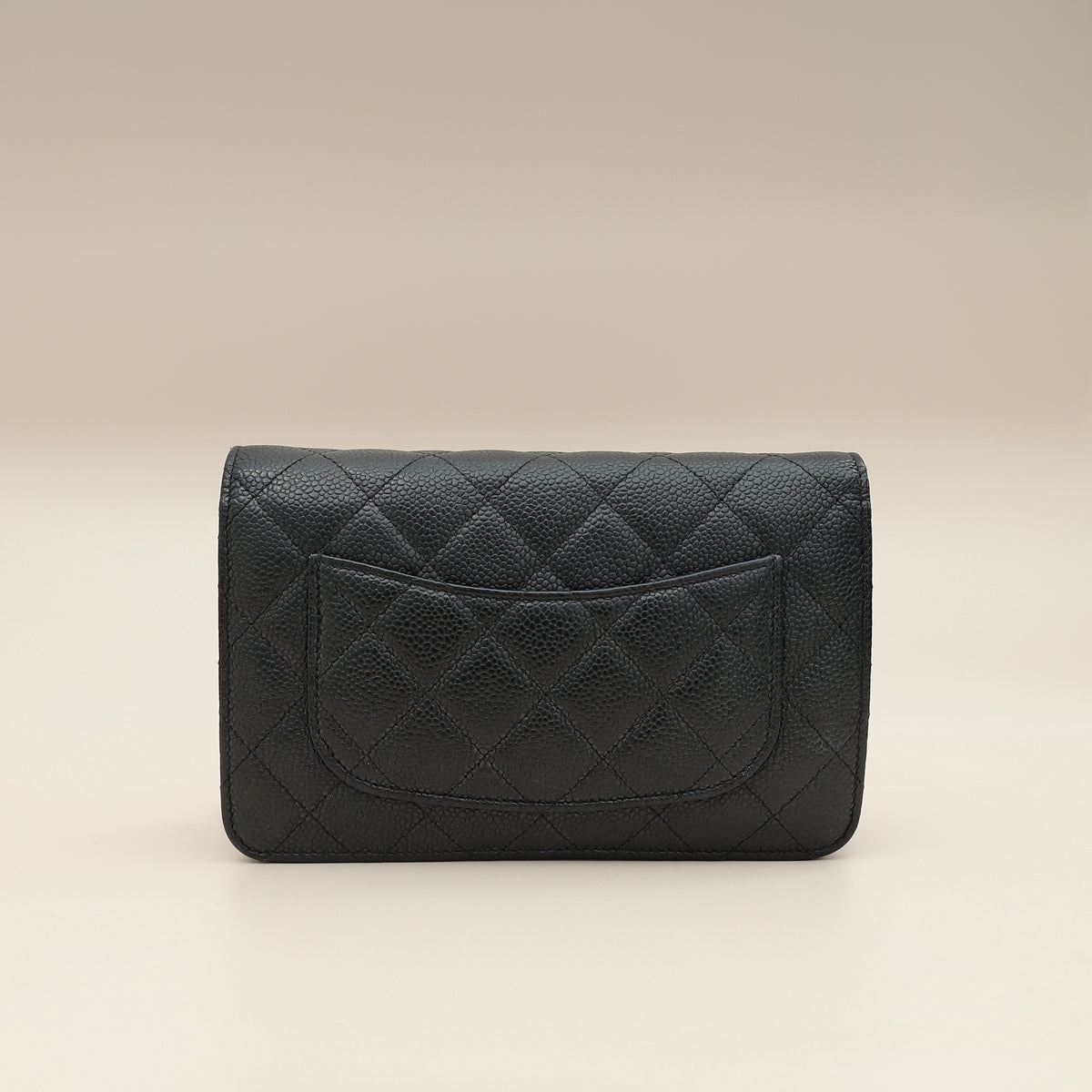 Chanel Black CC Classic Wallet On Chain-Chanel-THE CLOSET