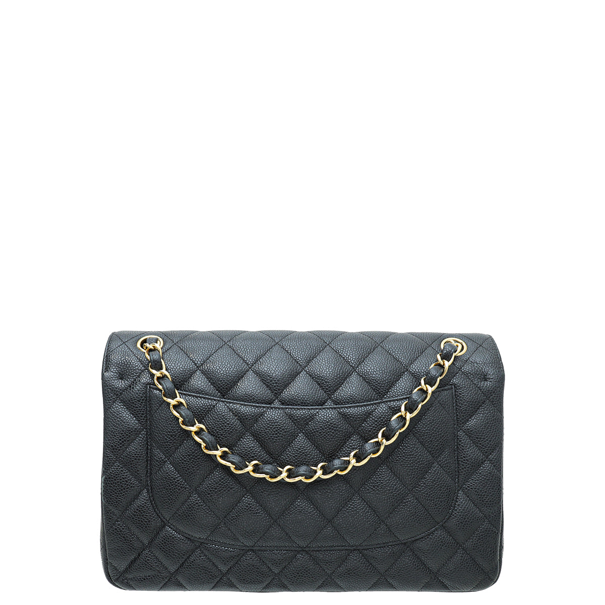 Chanel Black Classic Double Flap Jumbo Bag-Chanel-THE CLOSET